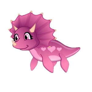 Valentine Triceratops